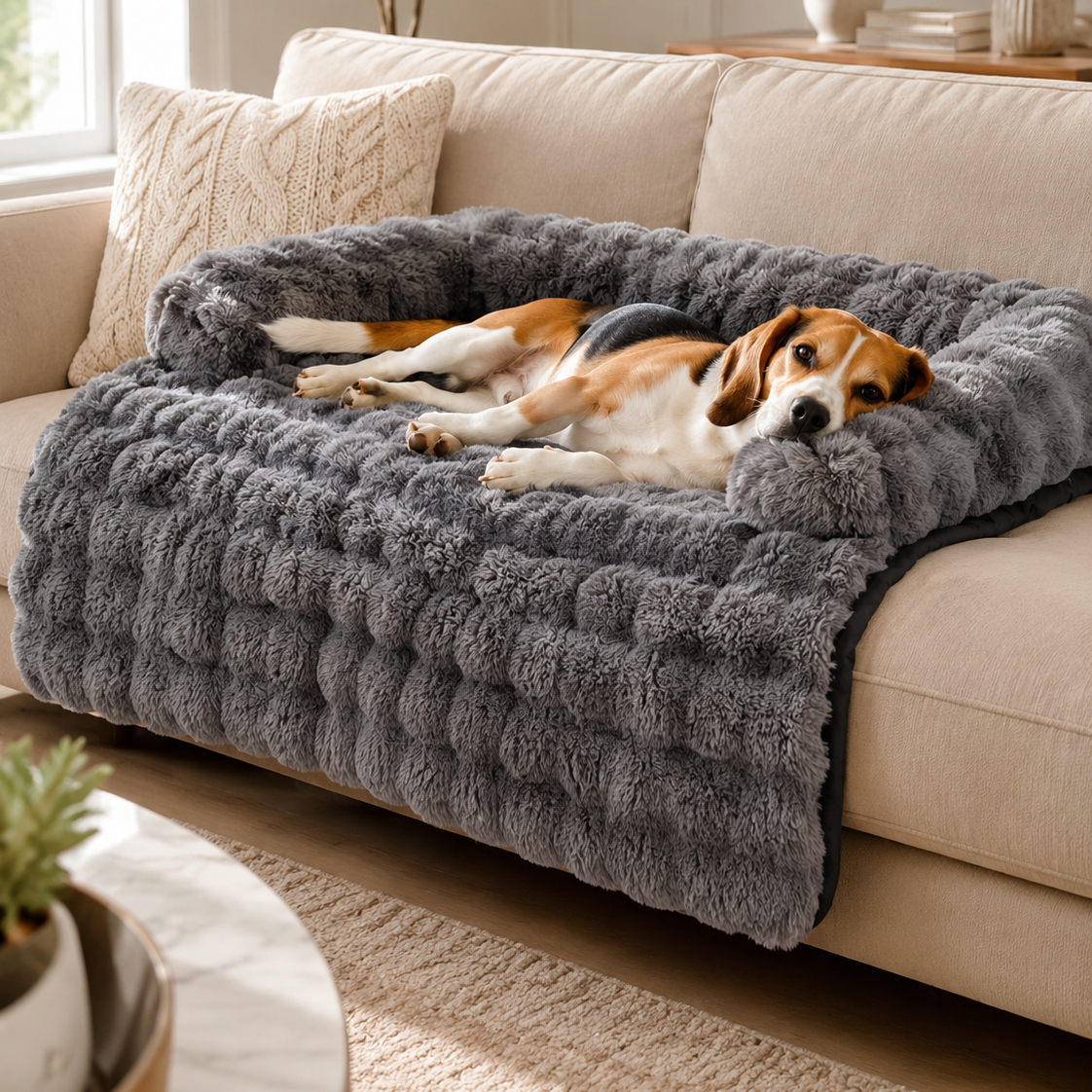 Cosy Pet Blanket Furniture Protector Dog Sofa Cover Bed