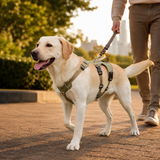 Reflective Tactical Dog Harness No Pull Adjustable For Walking
