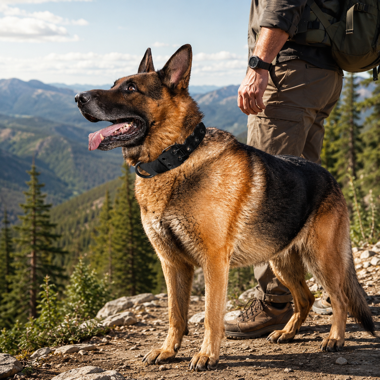 Tactical Dog Collar Heavy Duty For All Dog Sizes