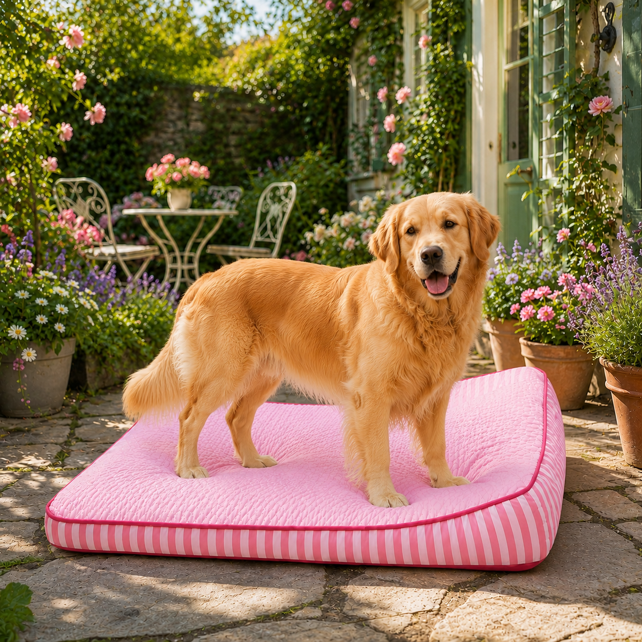 Dog Cooling Bed Outdoor Waterproof Non Slip Summer Mat