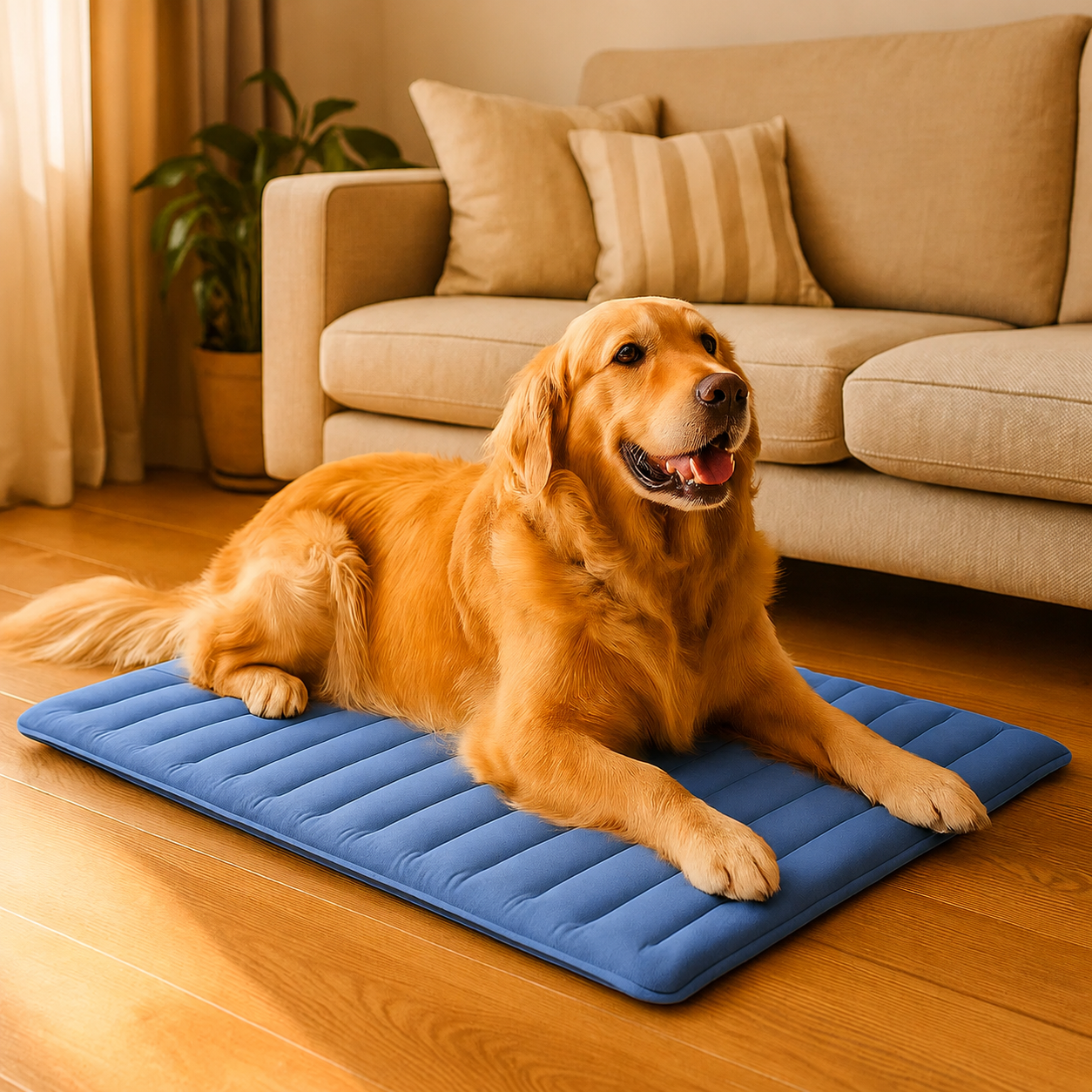Dog Cooling Mat Self Cooling Pad Pressure Activated Pet Bed