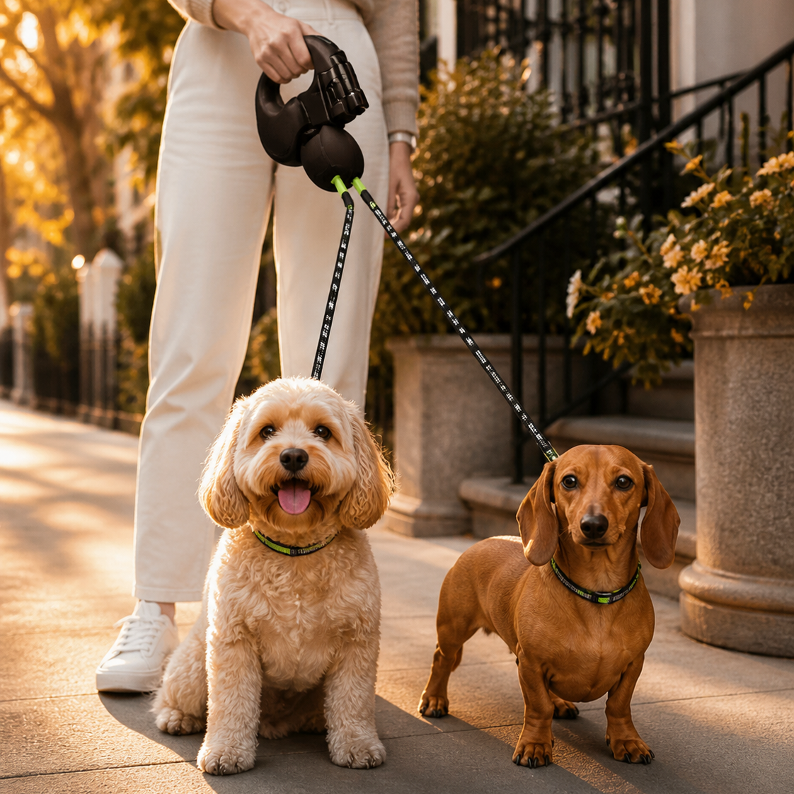 Dual Dog Tangle Free Leash