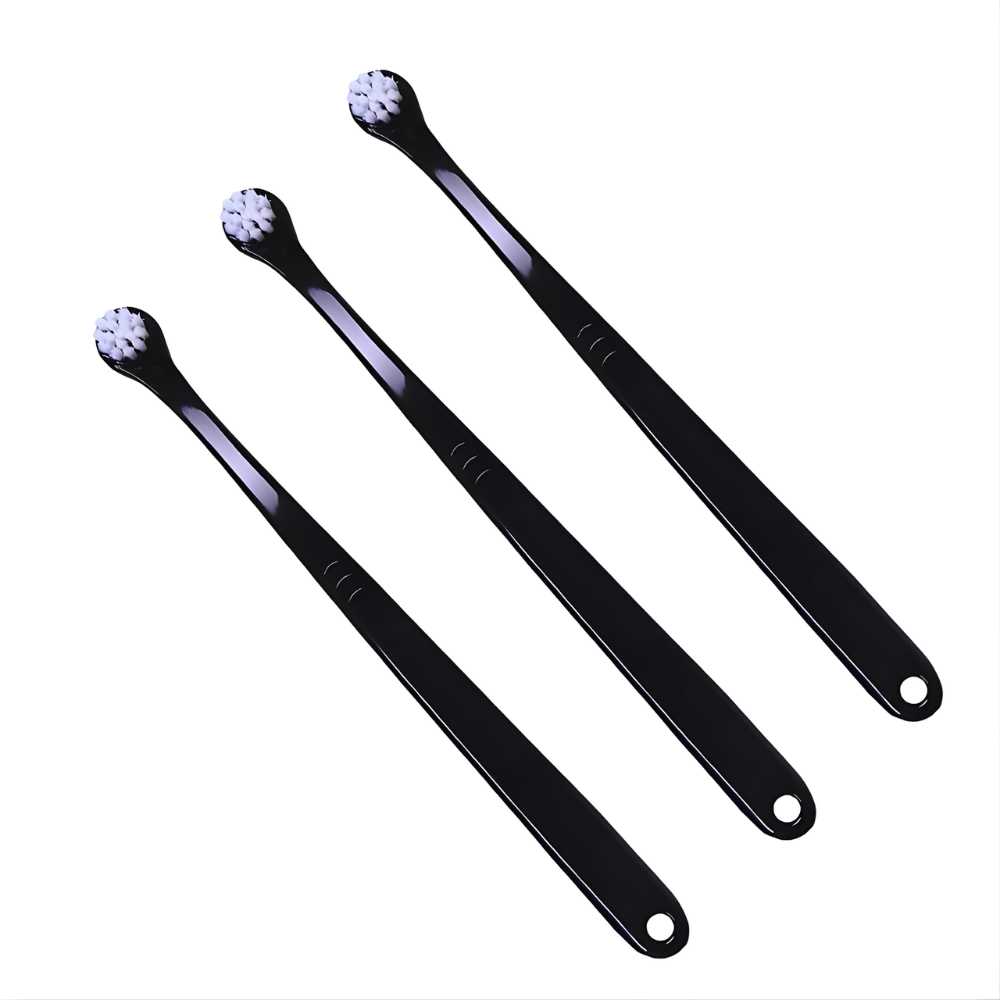 Dog Toothbrush Soft Bristle Pet Dental Care Teeth Cleaning (3-Pack)