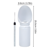Portable Dog Water Bottle Dispenser Travel Drinking Bowl
