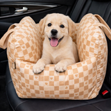 Luxury Waterproof Dog Car Seat Bed with Adjustable Leashes | Cozy Travel Bed for Ultimate Comfort 9