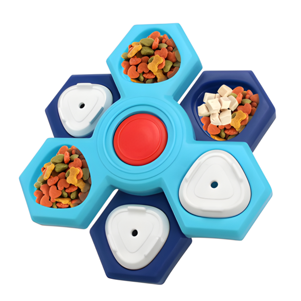 Dog Puzzle Toy Interactive Treat Dispenser Mental Enrichment