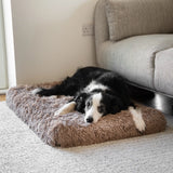 Soft Fur Dog Bed Mat Plush Fluffy Pet Cushion