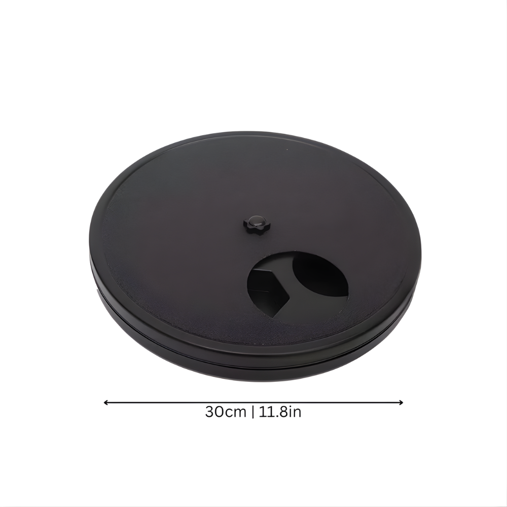 Automatic Dog Feeder Timed Rotating Tray Portion Control