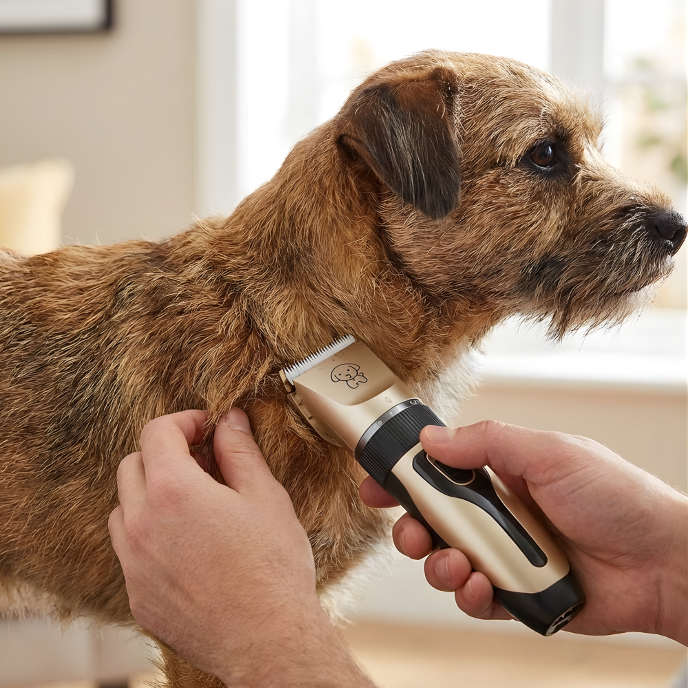 Cordless Dog Grooming Clippers Quiet Low Noise Home Kit
