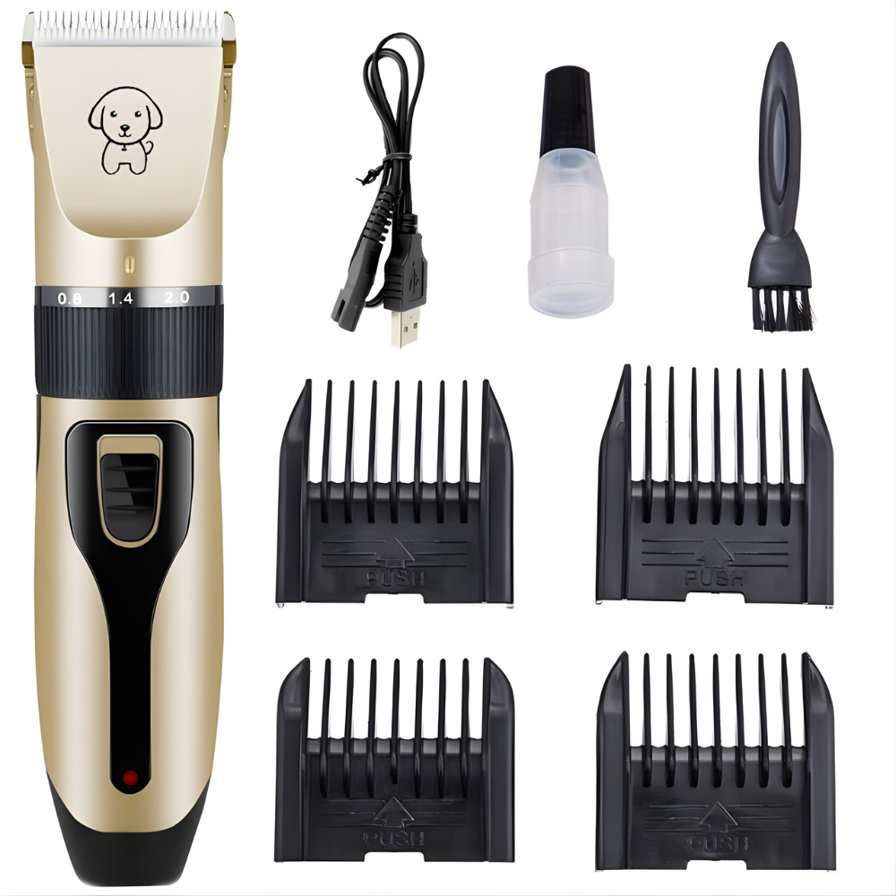 Cordless Dog Grooming Clippers Quiet Low Noise Home Kit