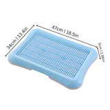 Indoor Dog Toilet Training Tray Puppy Pad Holder Potty