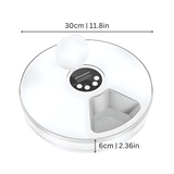 Automatic Cat Feeder Programmable Pet Food Dispenser