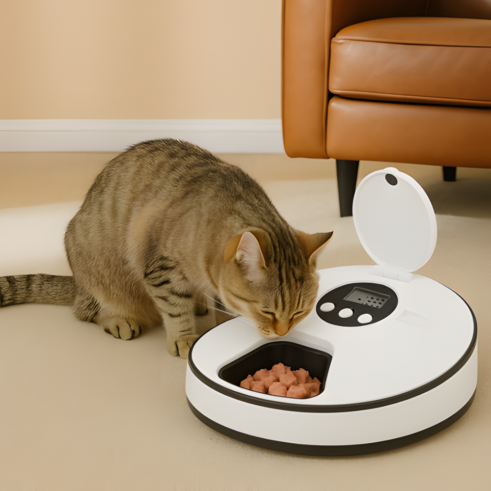 Automatic Cat Feeder Programmable Pet Food Dispenser