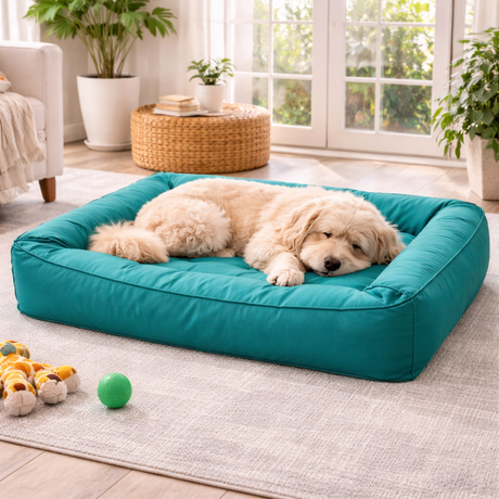 Premium Orthopedic Dog Bed | Waterproof Memory Foam with 360-Degree Bolster for Joint Support 3