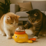 Cat Treat Dispensing Toy Interactive Puzzle Feeder for Cats