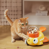 Cat Treat Dispensing Toy Interactive Puzzle Feeder for Cats