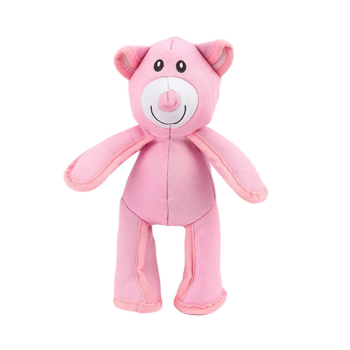 Dog Plush Bear Toy Soft Cuddly Pet Chew Toy