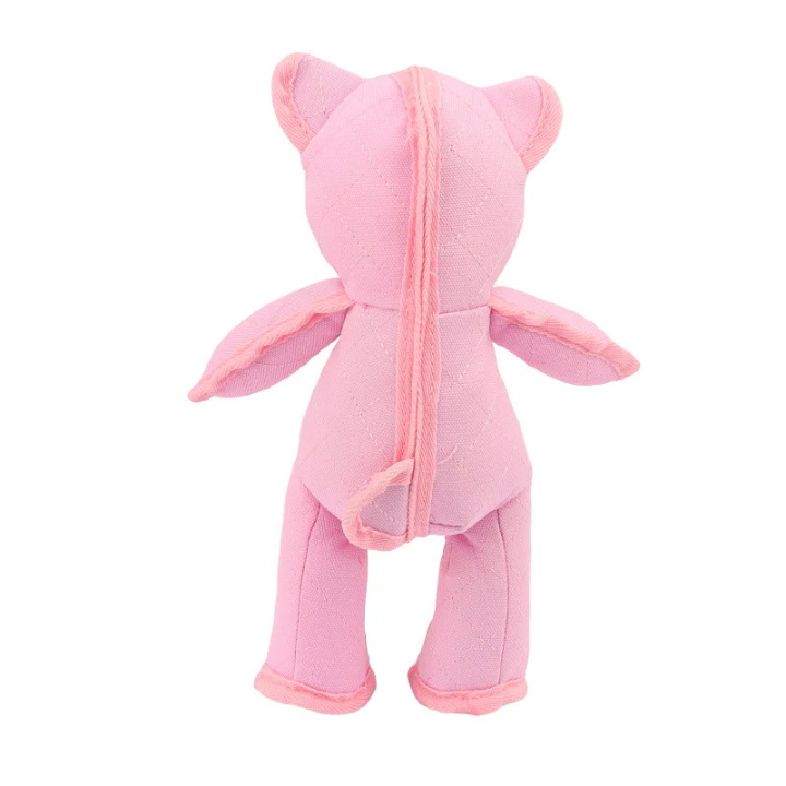 Dog Plush Bear Toy Soft Cuddly Pet Chew Toy