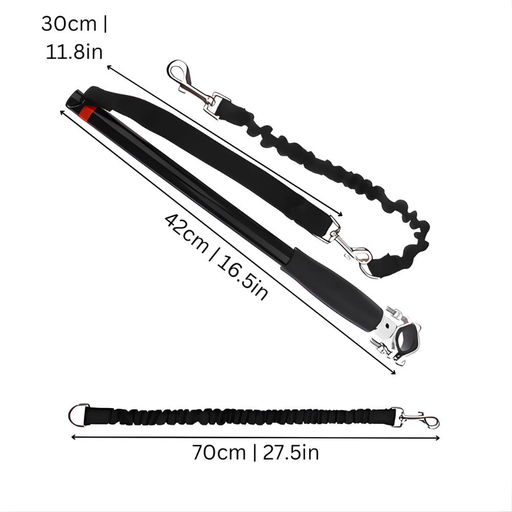 Dog Bike Lead Hands Free Bicycle Leash Bungee Attachment