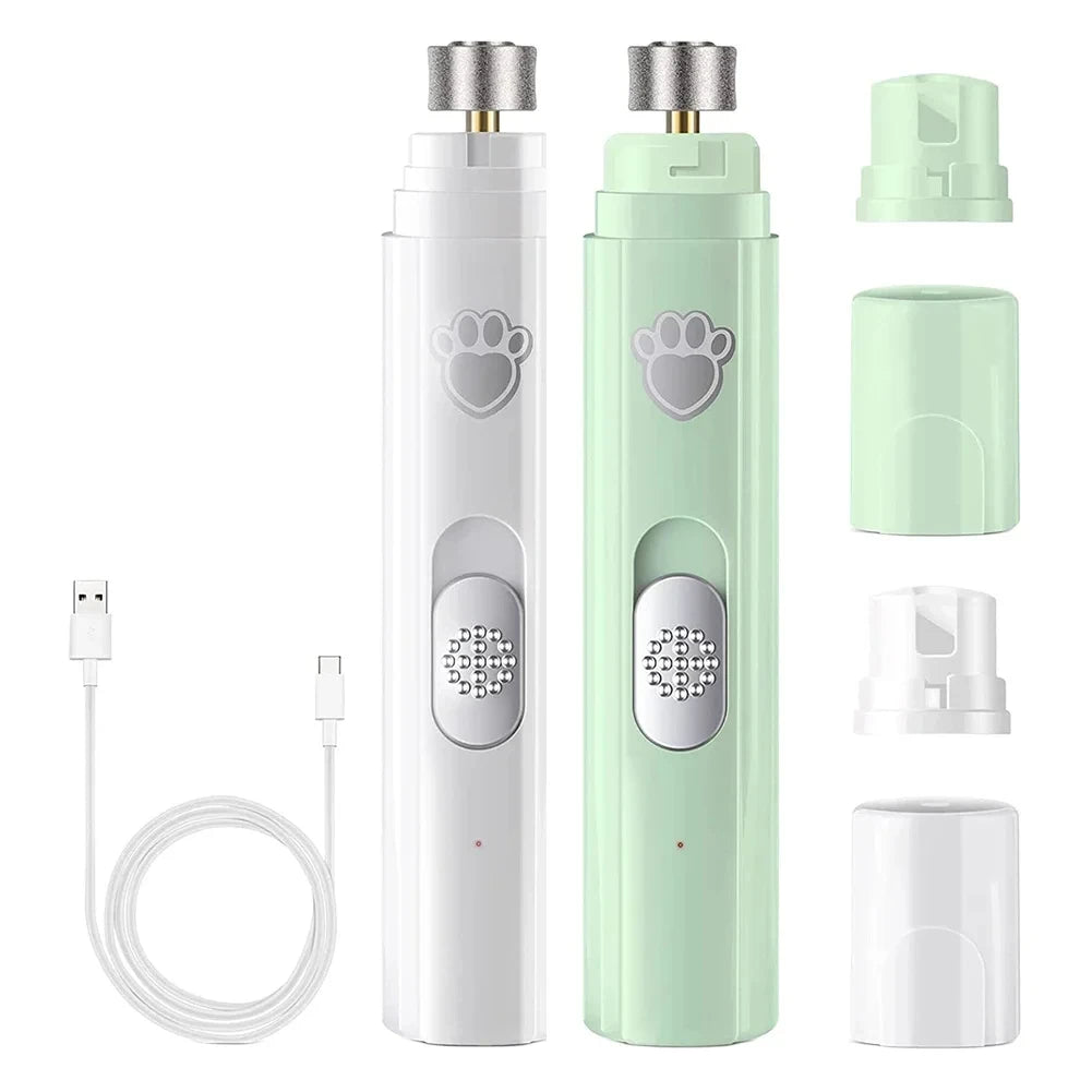 Electric Pet Nail Grinder - Painless Dog and Cat Nail Trimmer For Easy Grooming