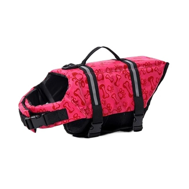Dog Life Jacket - Reflective Adjustable Life Jacket For Dogs