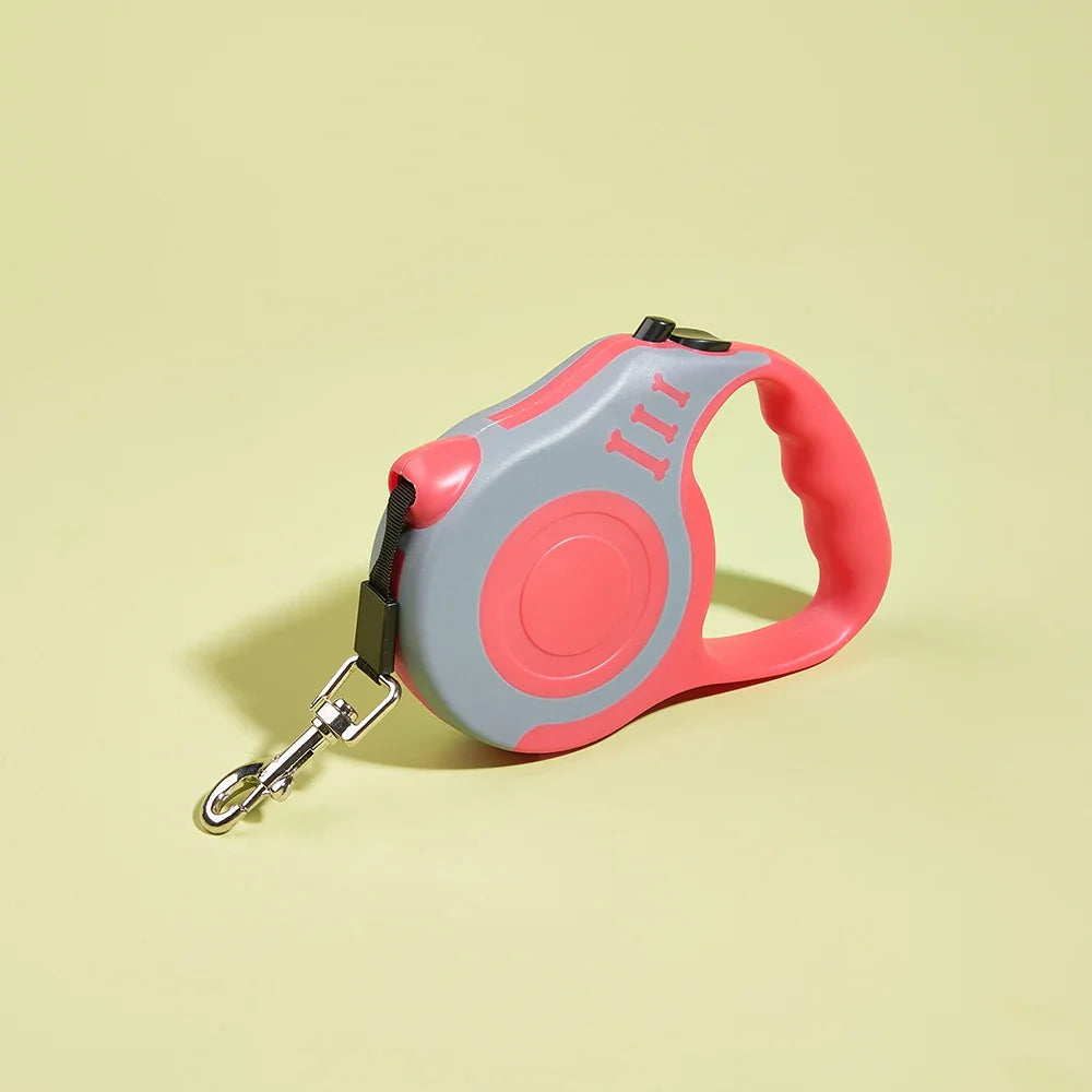 Retractable Dog Leash With One Button Brake Lock