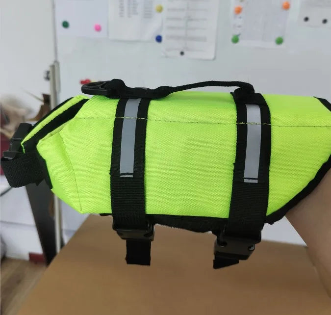 Dog Life Jacket - Reflective Adjustable Life Jacket For Dogs
