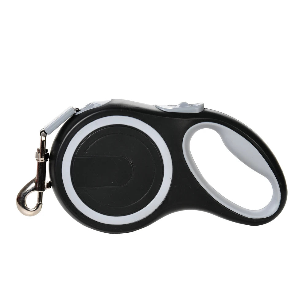 Retractable Dog Leash Ergonomic Loop Handle With Auto Lock