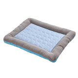 Dog Cooling Mat Bed Set Washable Summer Gel Memory Foam Pad