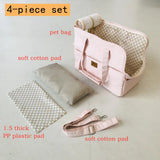 Dog Carrier Tote Bag Hands Free Shoulder For Travel