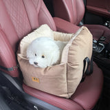 Dog Car Seat Carrier Soft Travel Pet Booster Bed