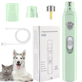Electric Pet Nail Grinder - Painless Dog and Cat Nail Trimmer For Easy Grooming