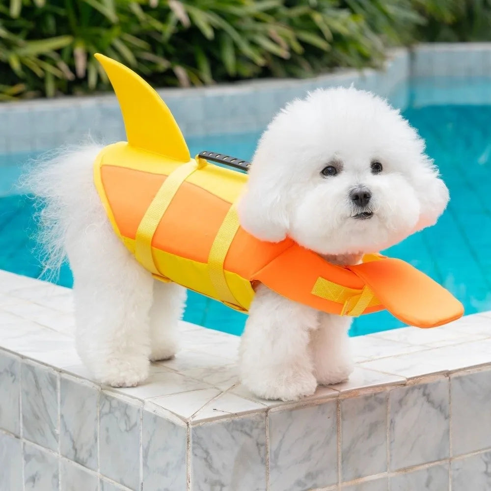 Dog Life Jacket - Float Coat Dog Life Jacket For Swimming Safety