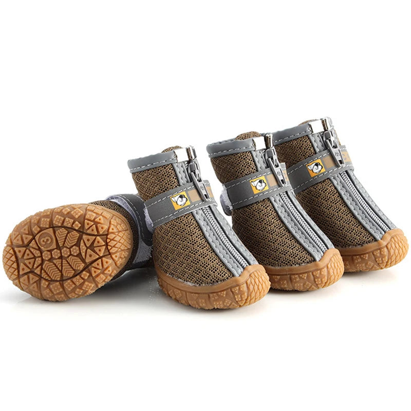 Dog Shoes - Lightweight and Breathable Outdoor Booties For Puppies and Dogs