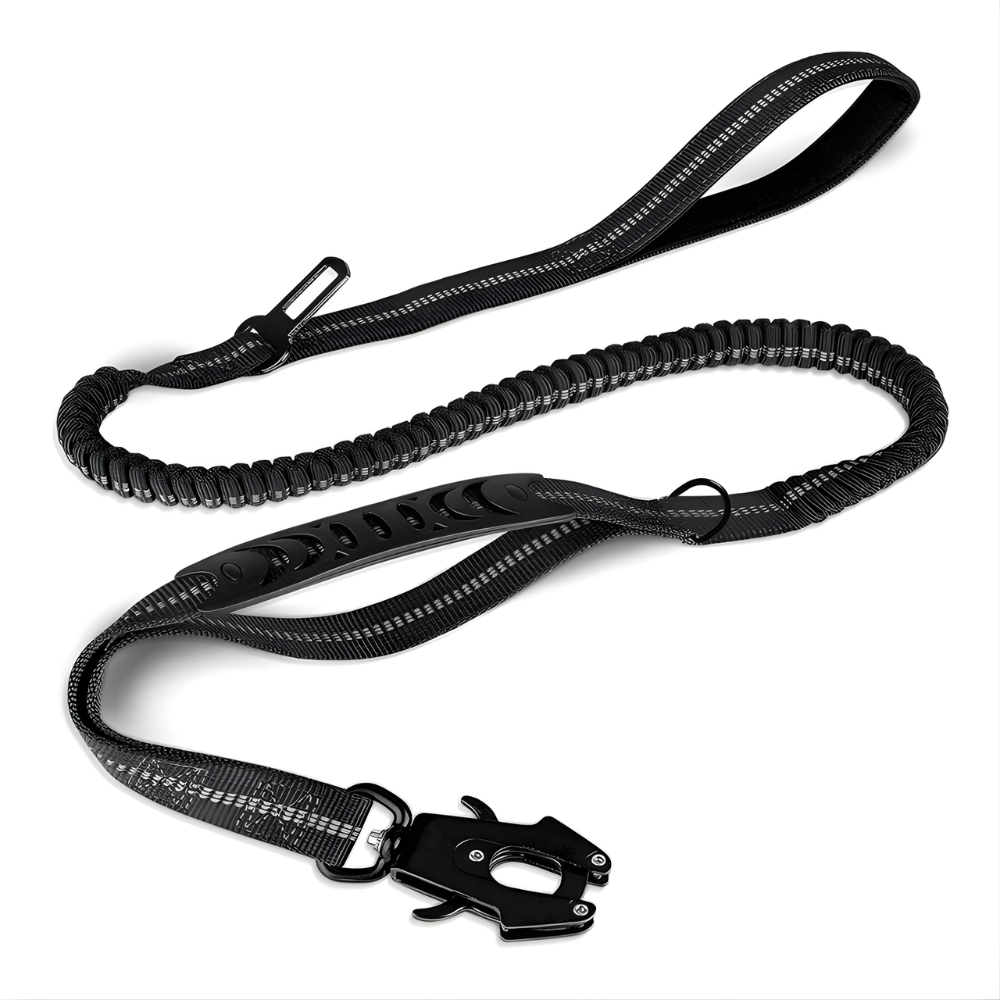 Heavy Walking Dog Leash with Seatbelt Clip