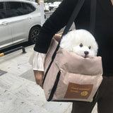 Dog Travel Carrier Bag Soft Pet Tote with Handles