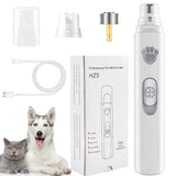 Electric Pet Nail Grinder - Painless Dog and Cat Nail Trimmer For Easy Grooming