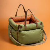 Dog Car Seat Carrier Travel Booster with Straps