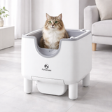 Smart Litter Box | Automatic Cat Litter Box with Odor Control | Self-Cleaning Design for Effortless Maintenance 0
