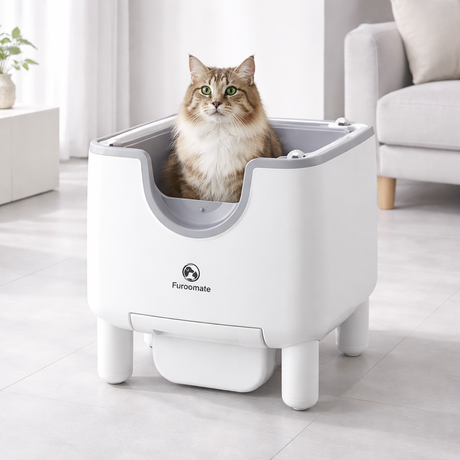 Smart Litter Box | Automatic Cat Litter Box with Odor Control | Self-Cleaning Design for Effortless Maintenance 0