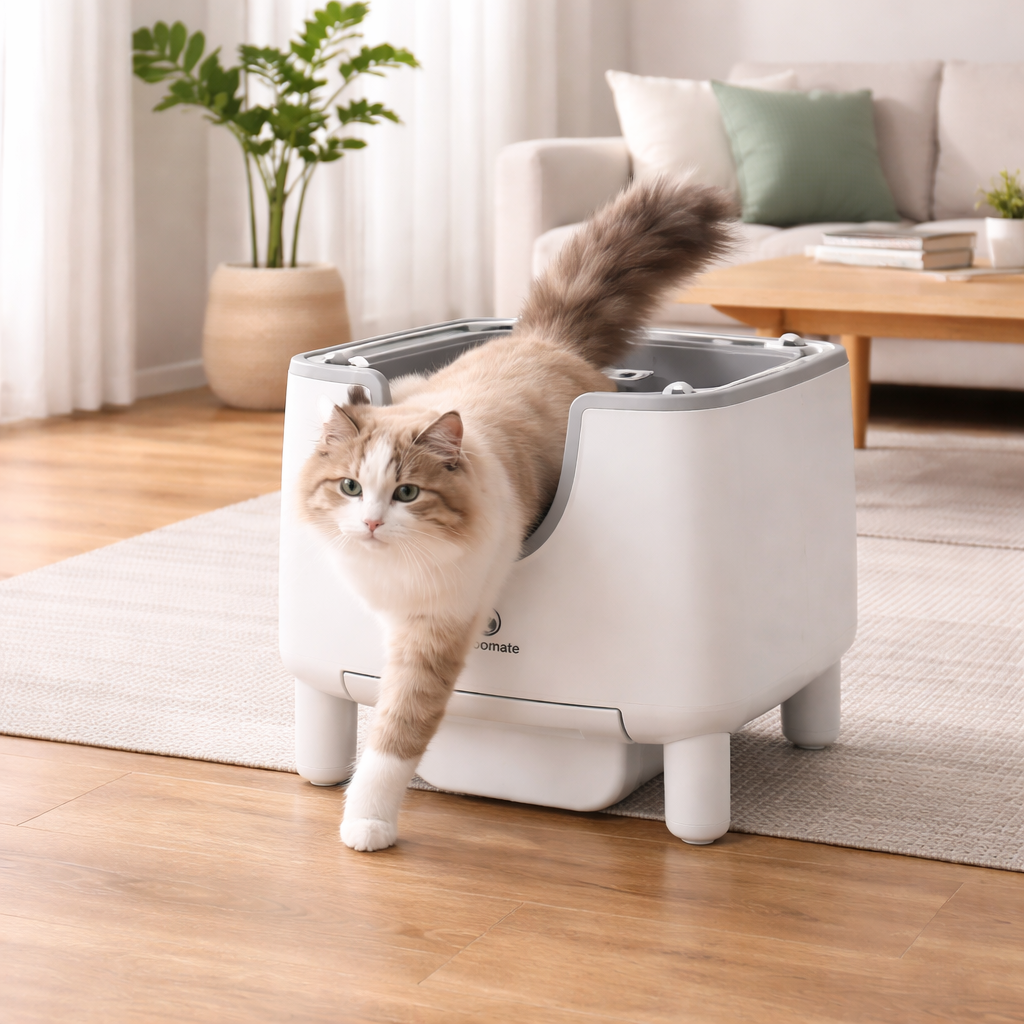 Smart Litter Box | Automatic Cat Litter Box with Odor Control | Self-Cleaning Design for Effortless Maintenance 1