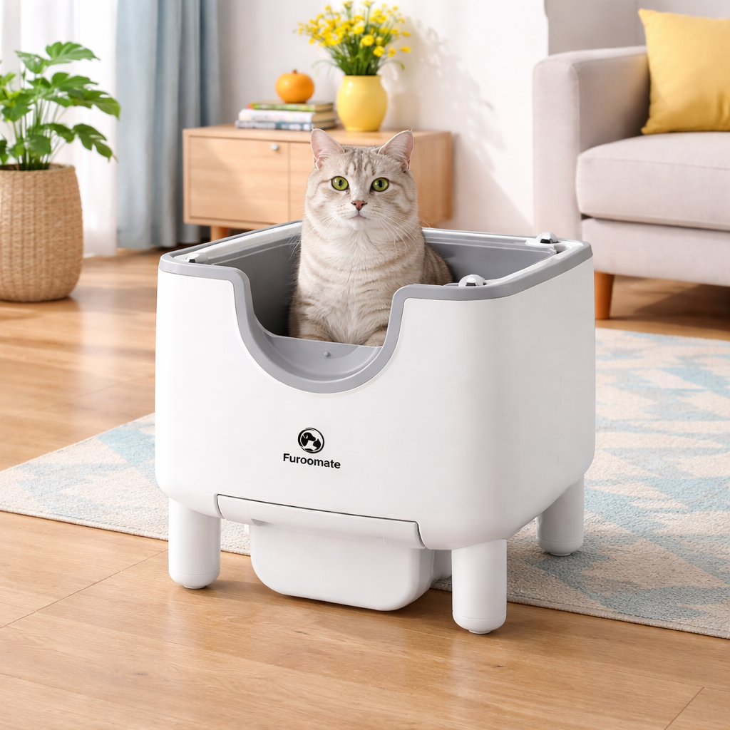Smart Litter Box | Automatic Cat Litter Box with Odor Control | Self-Cleaning Design for Effortless Maintenance 3
