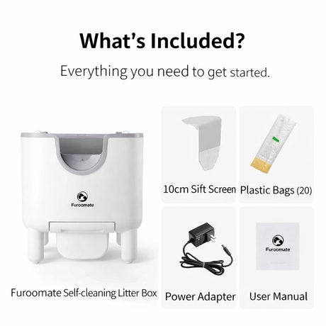 Smart Litter Box | Automatic Cat Litter Box with Odor Control | Self-Cleaning Design for Effortless Maintenance 5