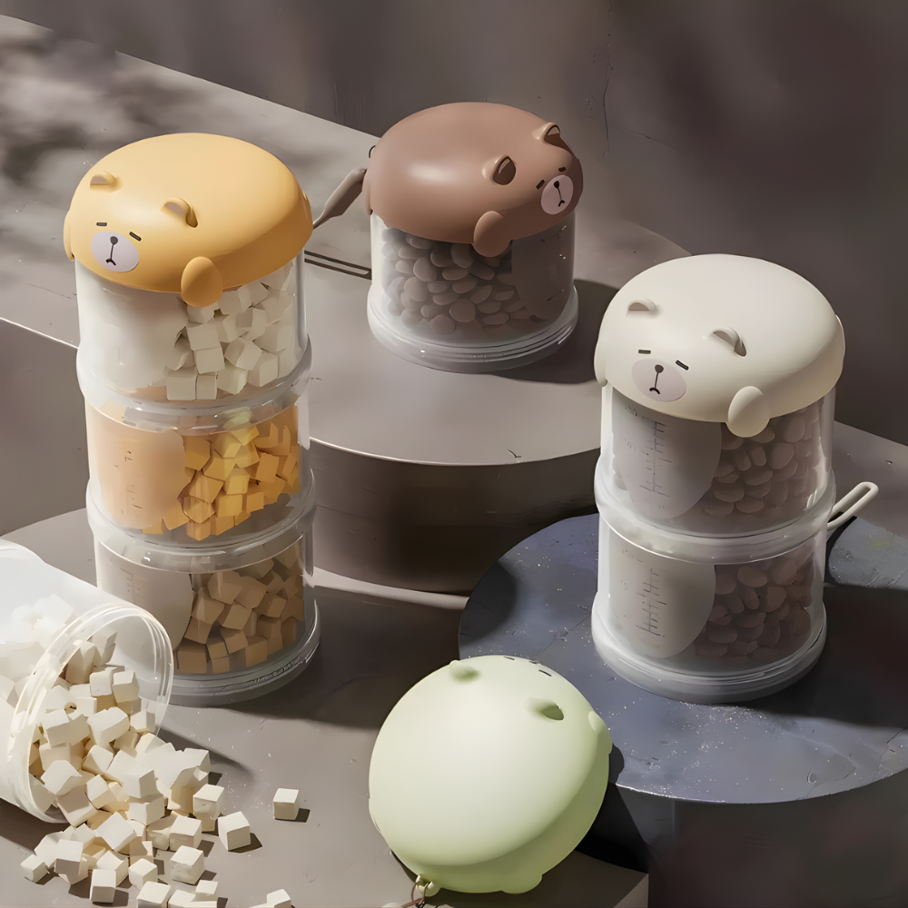 Dog Treat Dispenser Stackable Training Reward Container