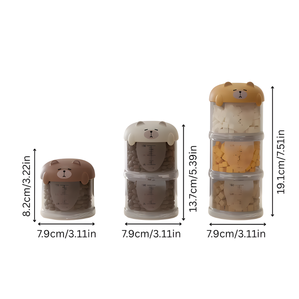 Dog Treat Dispenser Stackable Training Reward Container
