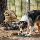 Dog Travel Bowl Collapsible Food Water Outdoor Feeder