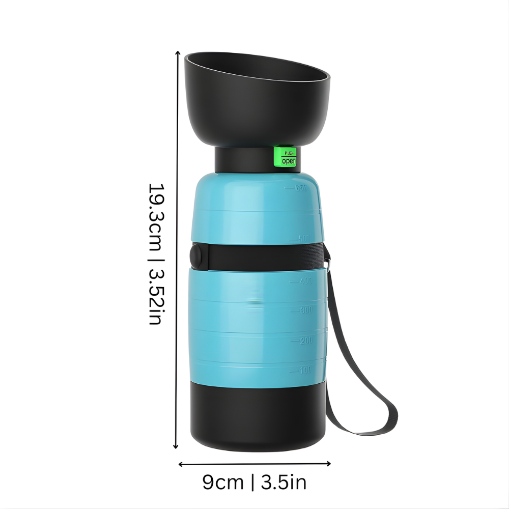 Dog Water Bottle Portable Hydration Carrier