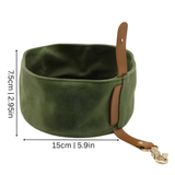 Dog Travel Water Bowl Collapsible Hydration Pet Feeder