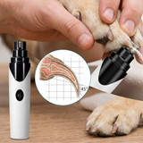 Electric Dog Nail Grinder Rechargeable Quiet Paw File