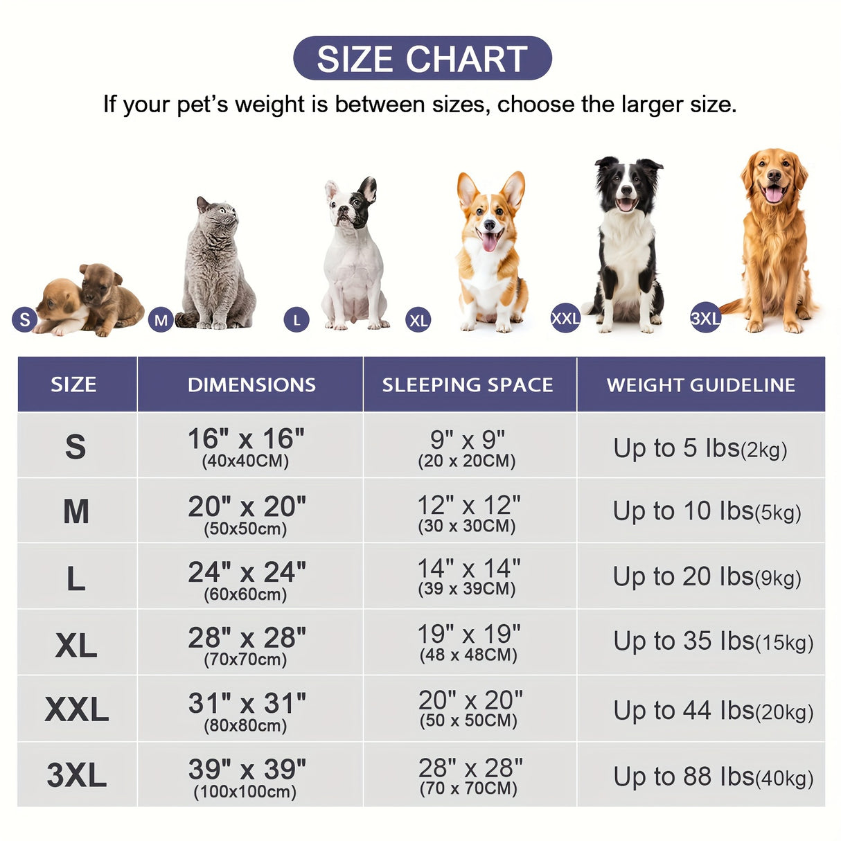 Dog Bed - Calming Plush Soft Dog Bed